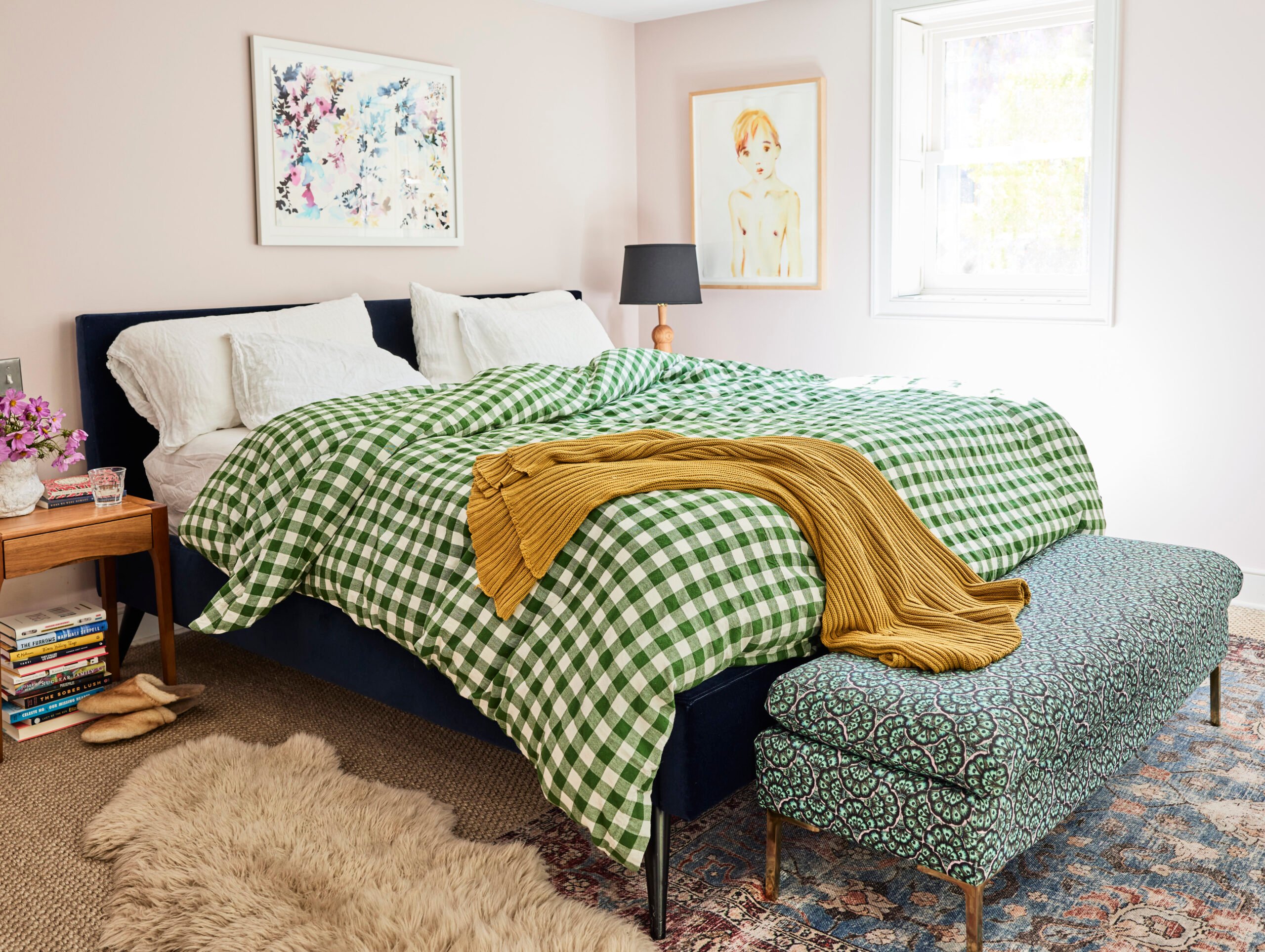 Marlow pillow Brooklyn bedroom